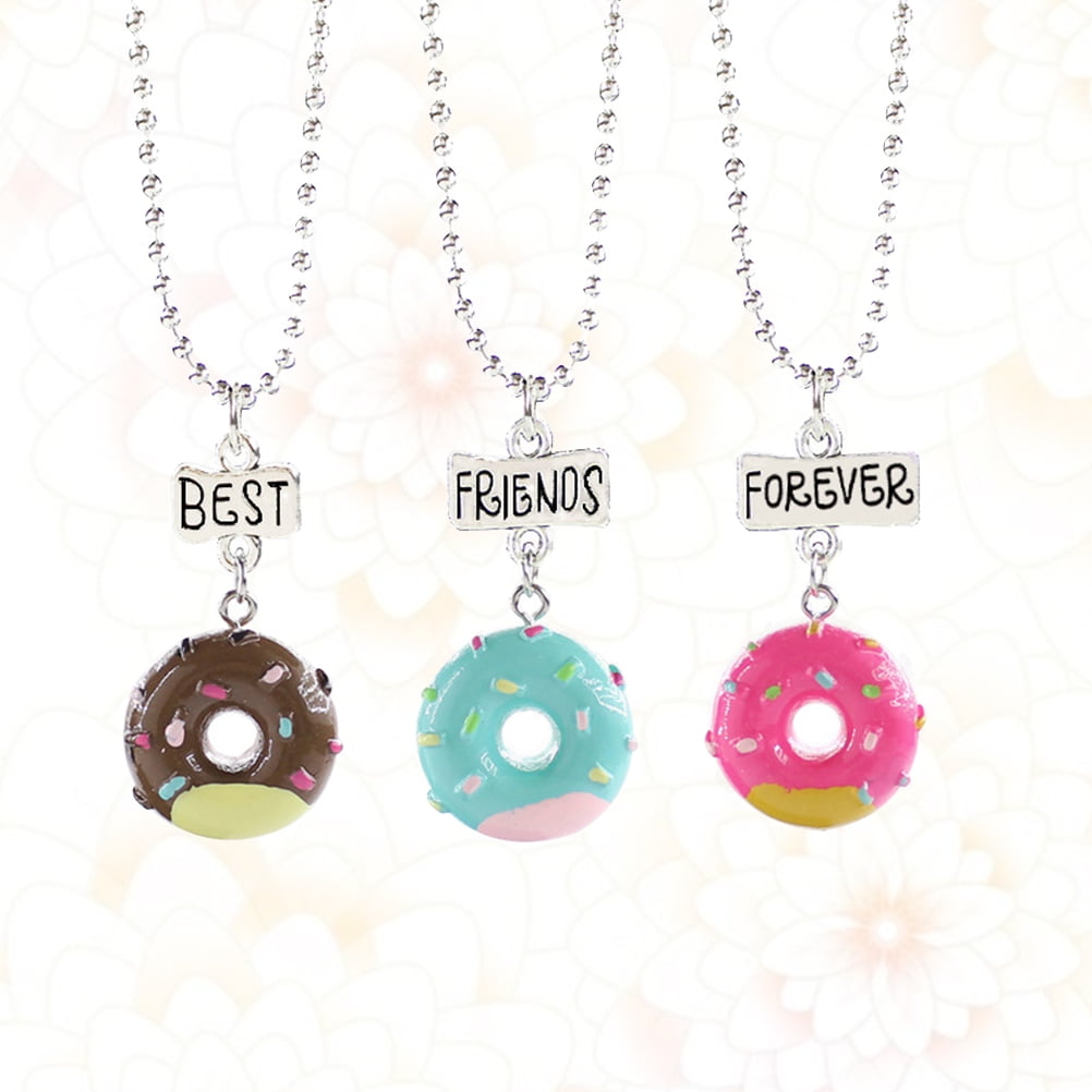 4pcs kids necklaces Friendship Necklace Girls Best Friends Necklace Sister  | eBay
