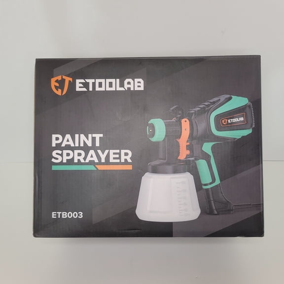 ETOOLAB Paint Sprayer 600W HVLP Electric Paint Spray Gun ETB003 Model : SPA8003