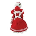 thumbnail image 4 of Department 56 Possible Dreams Santa Mrs Claus Northpole Sweethearts African American Christmas Multicolor Figurine 10in H, 4 of 4
