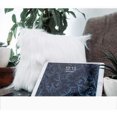 thumbnail image 4 of FabricLA BlackWhite Faux Fur Tree Skirt Cut - 60-Inches with Rounded Edges (No Backing) for Christmas, 4 of 6