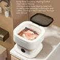 thumbnail image 3 of Portable Washing Machine, 10L High Capacity Mini Foldable Washer with 3 Modes Deep Cleaning for Underwear, Baby Clothes, or Small Items, Foldable Washing Machine for Apartments, RV, 3 of 8