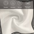 thumbnail image 5 of Black Cream Greek Key Cloth Napkins, Geometric Greece Ancient Rustic Washable and Reusable Dinner Napkins Set of 4, Table Napkin for Kitchen Party Birthday Wedding Hotel Housewarming 20"x20", 5 of 8