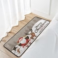 thumbnail image 7 of Kitchen Rugs Christmas Deer Design Non-Slip Soft Kitchen Mats Bath Rug Runner Doormats Carpet for Home Decor, 39" X 20", 7 of 7