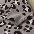 thumbnail image 5 of Kiapeise Kids Baby Long Sleeve Leopard Top Fashion Long Sleeve Round Neck Knitwear for Kids Baby Boys Girls, 5 of 6