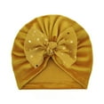 thumbnail image 1 of Baby Hat Charming Elastic Fabric Bowknot Design Infant Beanie Cap for Baby Shower, 1 of 10
