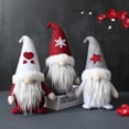 thumbnail image 1 of Christmas Gnomes Faceless Old Man Plush Santa Doll Gonk Dwarf Xmas Tree Decoration Ornaments Xmas Navidad Natal New Year 2022SnowflakeChina He Qiyong unisex, 1 of 1
