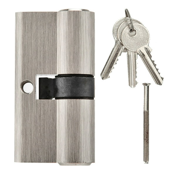 Lock Cylinder With Keys,Copper Dual Open Lock Copper Lock Cylinder Door Lock Cylinder Top of the Line