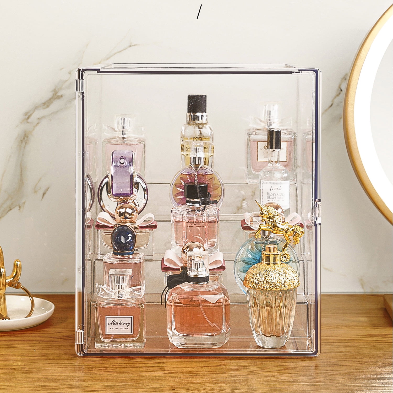 Garmic Clear Acrylic Display Case, Tier Perfume Kenya Ubuy