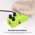 thumbnail image 3 of ZORY Guitar Analog Delay Effects Pedal TIME/LEVEL/REPEAT Versatile Controls DC 9V 6.35mm Input/Output Interface Aluminum Alloy Electric Guitar Analog Delay Effector with True Bypass, 3 of 9
