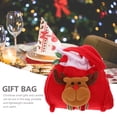thumbnail image 3 of LIYUNMIAO 6 pcs Christmas Gift Wrapping Pouch Xmas Candy Pouches Xmas Party Supplies, 3 of 6