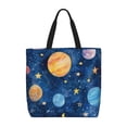 thumbnail image 1 of Balery Planets And Stars1 Bolsa de Mano para Mujeres con Cremallera, Bolsa de Gimnasio con Compartimentos, Bolsa para Laptop, Bolsa para Trabajo, 1 of 7