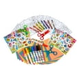thumbnail image 3 of Crayola Young Kids Preschool Colossal Tub, Arts and Crafts Kit, Tipod Markers, Safety Scissors, Creative Toddler Gift, Ages 3, 4, 5, 6, 3 of 9