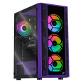 thumbnail image 1 of PC Gamer Xtreme PC Gaming NVIDIA GeForce RTX 5060 AMD Ryzen 7 5700 32GB SSD 1TB WIFI W10 Violet gaming competitivo y streaming, 1 of 6