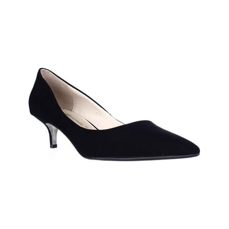 Athena Alexander Teagan Pointed Toe Kitten Dress Pumps Black Black Size 8.5 Athena Alexander Teagan Pointed Toe Kitten Dress Pumps Black Black Size 8.5