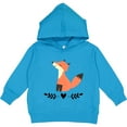 thumbnail image 2 of Inktastic Fox for Girls Woodland Animal Toddler Hoodie, 2 of 4