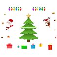 thumbnail image 1 of 1 juego de imanes navideños para refrigerador, adorables pegatinas magnéticas para decoración de fiestas navideñas., 1 of 8