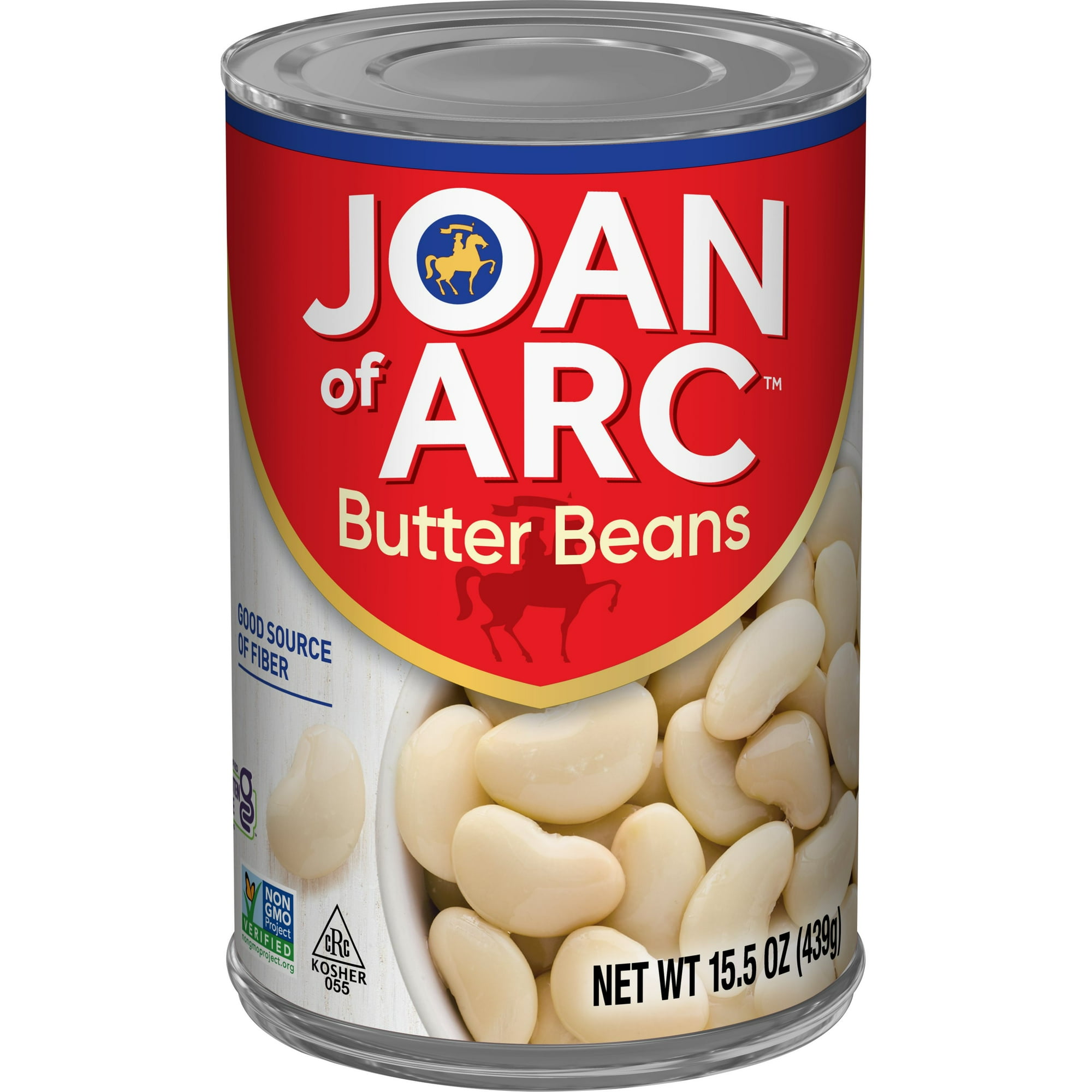Joan of Arc Butter Beans, Gluten-Free, 15.5 oz Can