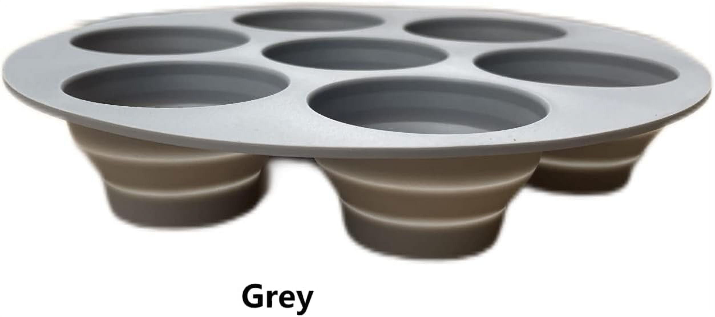 Air Fryer Silicone Curled Muffin Pan Cupcake Tray Baking Cups with Good  Grips Handles, 7 Cupcake Silicone Muffin Pans for Baking Cupcake Mold for  4.5-8.5L Air Fryer Accessories - Nonstick Pan Chocolate