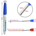 thumbnail image 3 of Transemion 6pcs/set Deep Hole Marker Pens Long Nib Permanent Marking Tool For Carpentry Projects Premium 1Set, 3 of 6