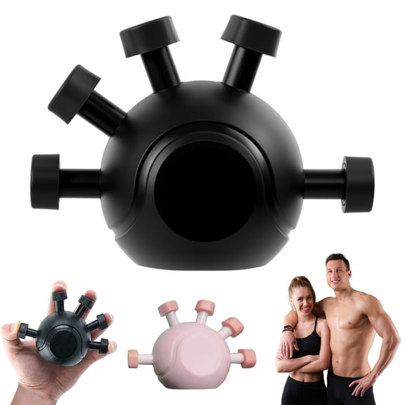 ZenCart Hand Grip Strengthener Five Finger Exerciser Ergonomic Grip Strength Trainer Arthritis Hand Therapy Rehabilitation Gripper Workout Equipment