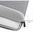 thumbnail image 6 of 17 inch Laptop Sleeve Case for HP 17.3 Laptop, HP Pavilion 17, HP Envy 17, ASUS Vivobook 17, Acer Chromebook 17, Dell Inspiron 17, Lenovo IdeaPad 17, Water-Resistant 17.3 Computer Carrying Bag, Gray, 6 of 7