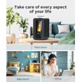 thumbnail image 2 of BREEZOME 6L Humidifiers for Bedroom, Cool Mist Top Fill Humidifier with Aroma Diffuser, Humidistat, Night Light, 50H Runtime, Qui, 2 of 9