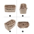 thumbnail image 3 of Purse Organizer Insert for Handbags, Softened Felt Bag Insert Organizer for Tote, Handbag Organizer Compatible with, 3 of 5