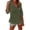 Green, variant on T-Shirt Women V-Neck Linen Long Sleeve Lightweight Pullover Beach Cover Up Casual Hoodie Tops