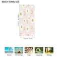 thumbnail image 3 of PHIGZNT Turkish Beach Towel - Sand Free - 100% Organic Turkish Cotton Yarn - Quick Dry Towel for Beach, Picnic Blanket or Throw - As Seen on Shark Tank - Boho (Purple), 3 of 8