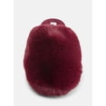 thumbnail image 5 of Joyspun Women’s Faux Fur Puff Scuff Slippers, 5 of 6