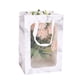 thumbnail image 4 of Xiao Hua Regalo, flores frescas, bolsas de embalaje para cajas de regalo, bolsas de regalo con ventana transparente, flores frescas, recuerdos, bolsas de embalaje para muñecas (rojas, medianas), 4 of 5