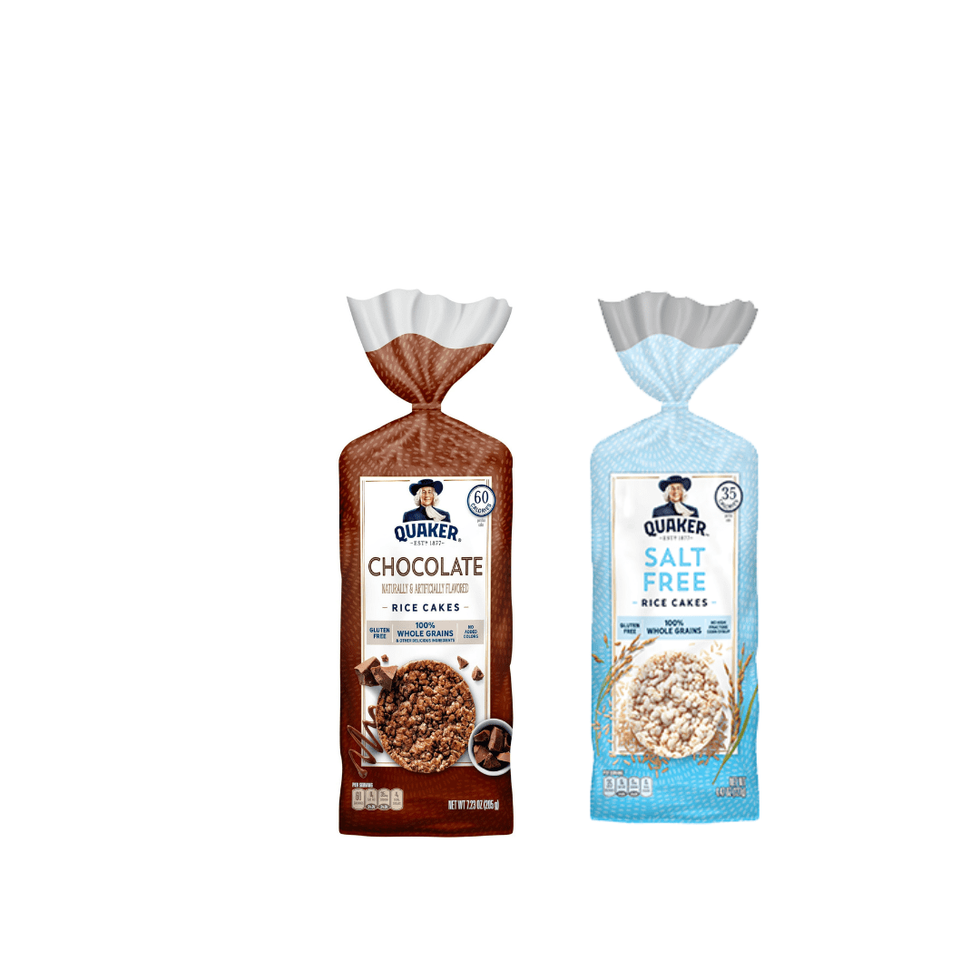 Drizzilicious, Cookies & Cream Mini Rice Cake Bites, 4 oz