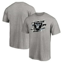 Men's Heather Gray Las Vegas Raiders True Color T-Shirt
