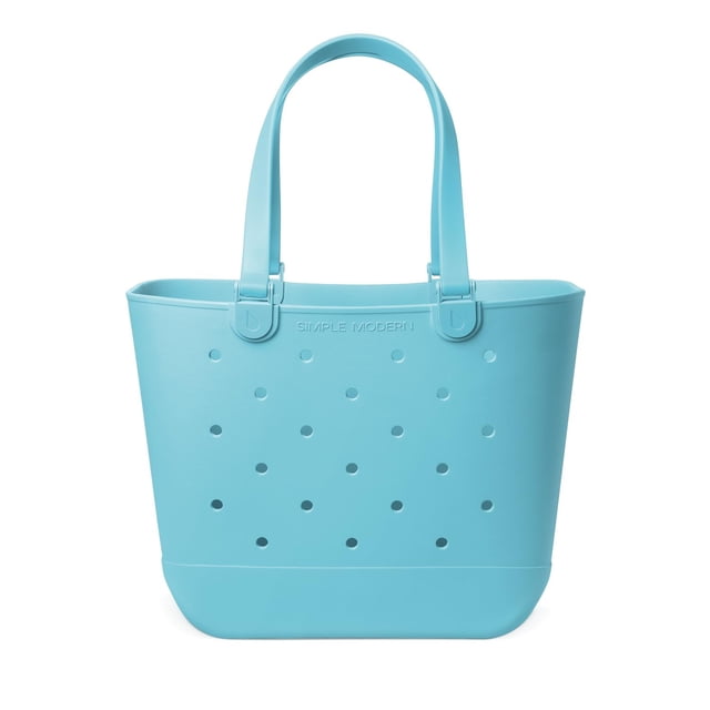 Bolso de playa moderno y sencillo Tote de goma