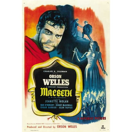 Macbeth POSTER (27x40) (1948)