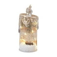 thumbnail image 2 of LED Christmas Candle Lights | Electronic Flameless Candles with Crystal Tree Design for Holiday Decor | Battery Operated Tabletop Decoration for Home, Party, and Mantel | Set of 1, 2 of 6