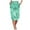 Mint Green, variant on Bmisegm Women's Summer Beach Style Printed High Waist Drawstring Pocket Split Sport Casual Pants (4) Pants for Women Coffee XL