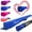 Blue, variant on PreGymnastic 6FT/8FT/9.5FT Folding Balance Beam for Kids 3-12,Foldable Gymnastics Floor Beam-Extra Firm Suede Cover with Sticker and Carry Bag for Home-Gym Equipment for Toddler Teenager