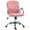 Rose, variante sur Chaise de bureau à domicile réglable en hauteur Vinsetto avec bouton Tufted Backrest