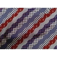 thumbnail image 5 of oneOone Tissu Patchwork en Coton Bordeaux pour Robe Tissu Imprimé au Mètre 42 Pouces de Large, 5 of 5