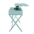 thumbnail image 3 of Posey Lift-Top Desk in Turquoise, 3 of 8