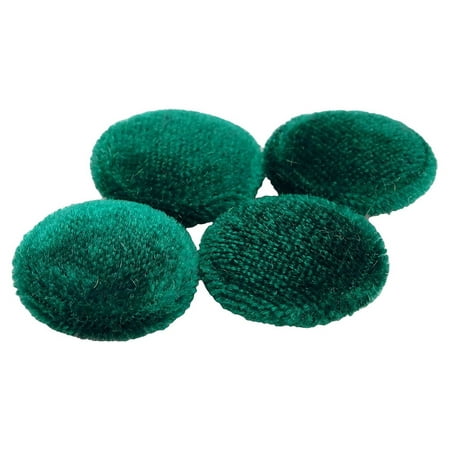 12 Pieces Solid 2 Holes Sewing Velvet Fabric Cloth Covered Scrapbooking Craft Buttons
