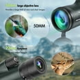 thumbnail image 5 of NEYLANG 10-30x50mm Monocular with Tripod Phone Adapter,Bak-4 Prism FMC Monoculars for Bird Watching ,High Powered Monoculars for Hunting,Campings,Green, 5 of 11