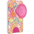 thumbnail image 5 of PopSockets Phone Wallet for MagSafe, Phone Card Holder with Grip, Rainbow - Paisley Gaudy, 5 of 5