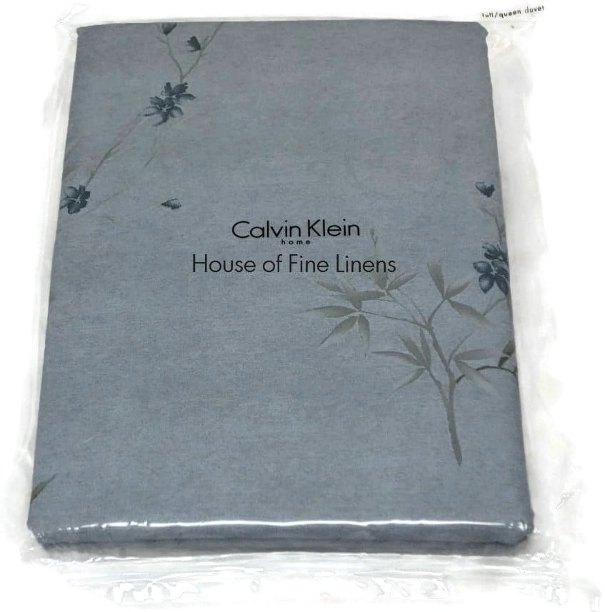 calvin klein bamboo flowers queen comforter