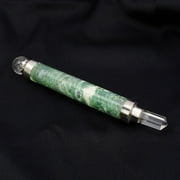 Ruby Fuchsite Wand Seven Reiki Chakra Spiritual Gemstone Healing Gift Balancing