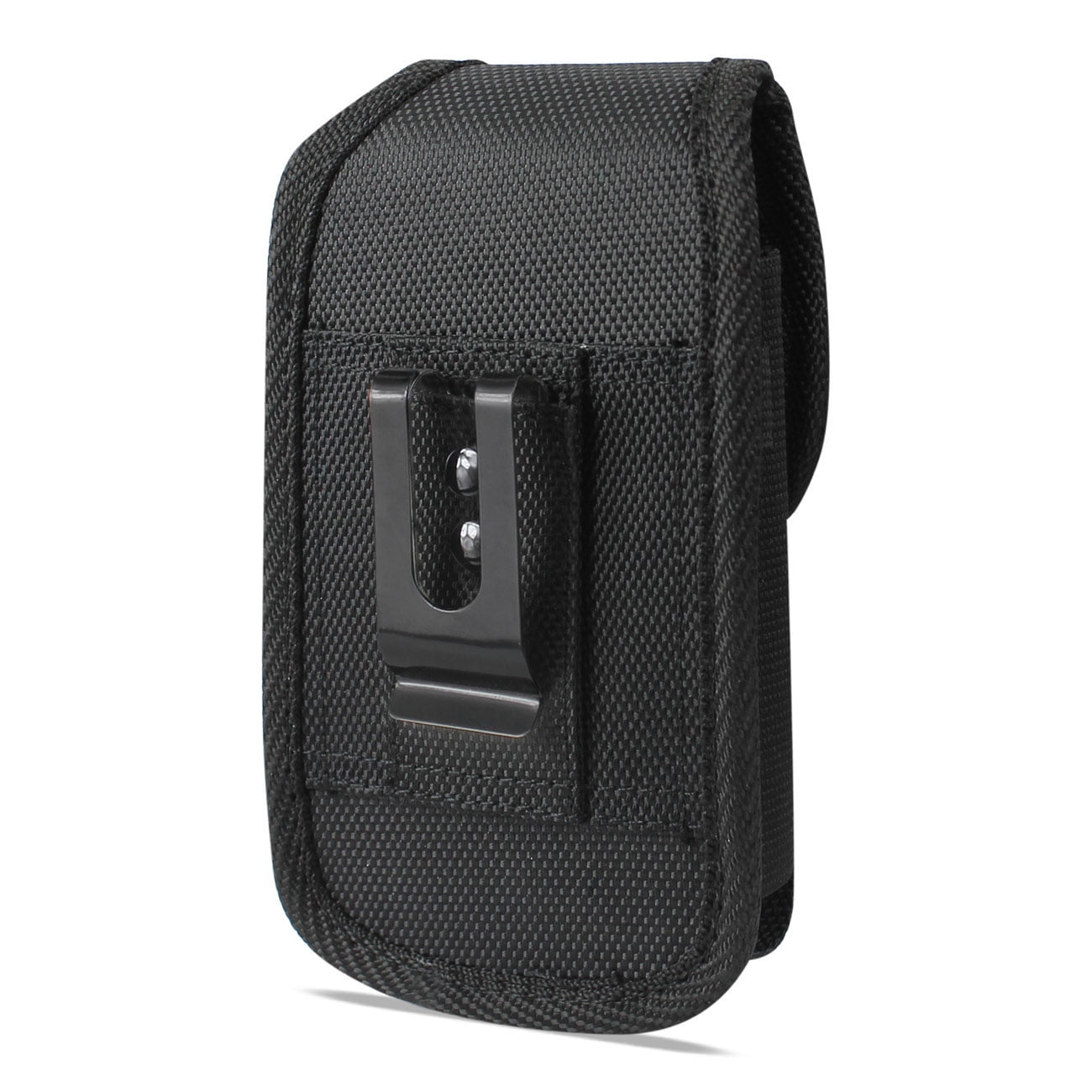 Black Heavy Duty Rugged Metal Clip Case fits Lively Smart