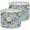 Color 1, variant on Linen Drum Lampshades Blue Pink Birds Floral Branches Pastel Spring Decor Boho 13"x13"x10" Light Shade for Table Lamps Floor Lamp Shades Lampshade Replacement Assembly Required