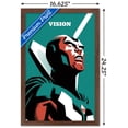 thumbnail image 3 of Marvel Comics - Vision - Vision #4 Wall Poster, 14.725" x 22.375", Framed, 3 of 3