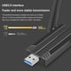 thumbnail image 2 of Adaptador de red jixopn 867Mpbs WiFi 6 Receptor Dongle WiFi Dongle para PC, 2 of 8